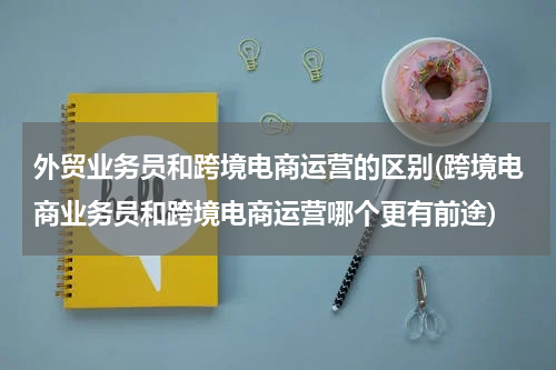 外贸业务员和跨境电商运营的区别(跨境电商业务员和跨境电商运营哪个更有前途)