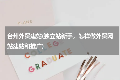 台州外贸建站(独立站新手，怎样做外贸网站建站和推广)