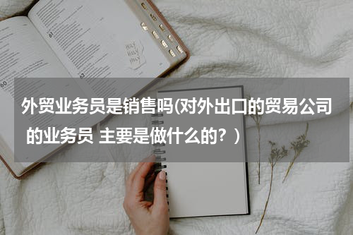 外贸业务员是销售吗(对外出口的贸易公司 的业务员 主要是做什么的？)