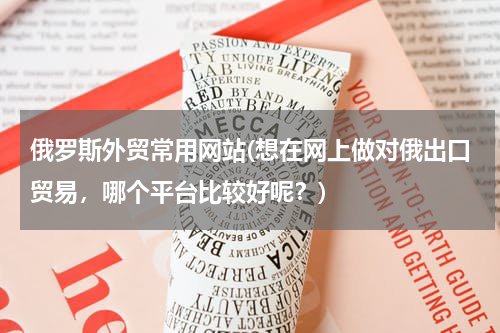 俄罗斯外贸常用网站(想在网上做对俄出口贸易，哪个平台比较好呢？)