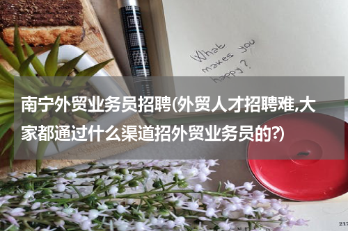 南宁外贸业务员招聘(外贸人才招聘难,大家都通过什么渠道招外贸业务员的?)