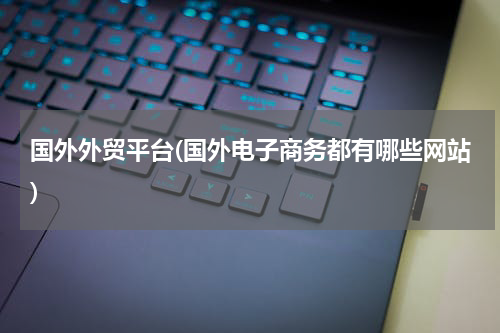 国外外贸平台(国外电子商务都有哪些网站)