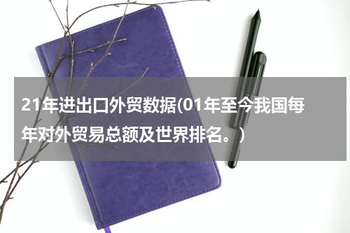 21年进出口外贸数据(01年至今我国每年对外贸易总额及世界排名。)