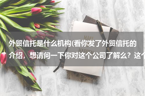 外贸信托是什么机构(看你发了外贸信托的介绍，想请问一下你对这个公司了解么？这个公司如何？)