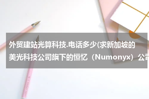 外贸建站光算科技.电话多少(求新加坡的美光科技公司旗下的恒忆（Numonyx）公司的详细信息资料)