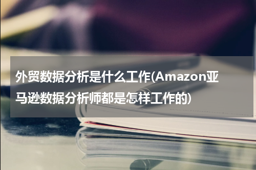外贸数据分析是什么工作(Amazon亚马逊数据分析师都是怎样工作的)