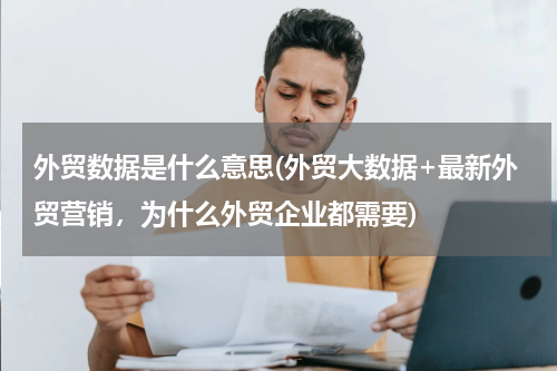 外贸数据是什么意思(外贸大数据+最新外贸营销，为什么外贸企业都需要)