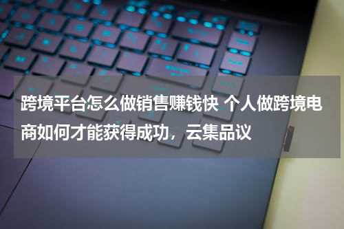 跨境平台怎么做销售赚钱快 个人做跨境电商如何才能获得成功，云集品议