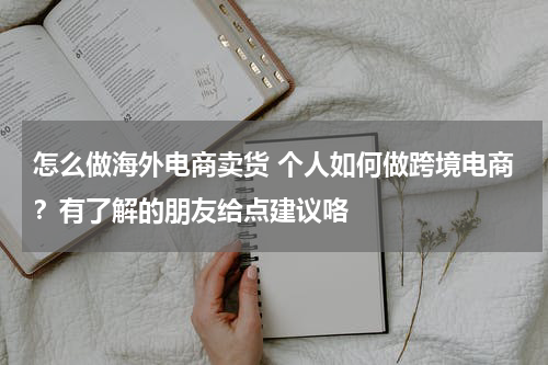怎么做海外电商卖货 个人如何做跨境电商？有了解的朋友给点建议咯