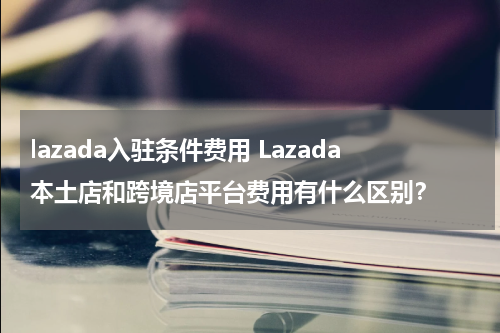 lazada入驻条件费用 Lazada本土店和跨境店平台费用有什么区别？