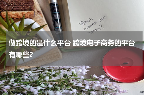 做跨境的是什么平台 跨境电子商务的平台有哪些?