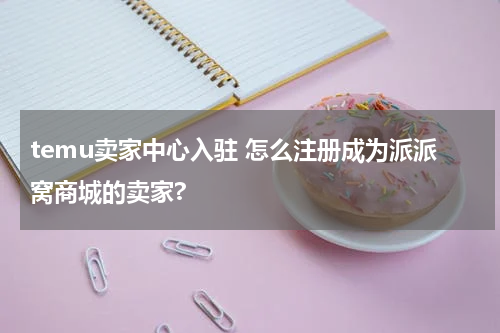 temu卖家中心入驻 怎么注册成为派派窝商城的卖家?