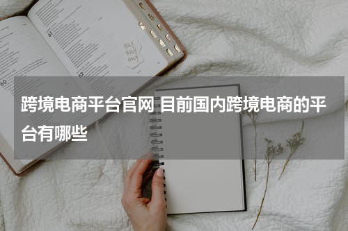 跨境电商平台官网 目前国内跨境电商的平台有哪些