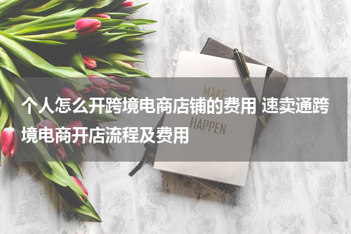 个人怎么开跨境电商店铺的费用 速卖通跨境电商开店流程及费用