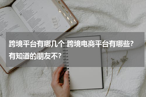 跨境平台有哪几个 跨境电商平台有哪些？有知道的朋友不？
