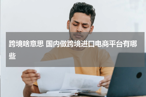 跨境啥意思 国内做跨境进口电商平台有哪些