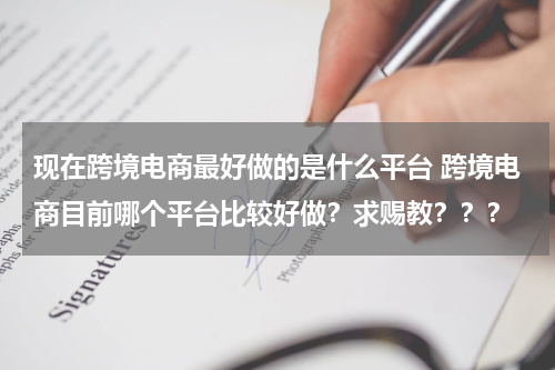 现在跨境电商最好做的是什么平台 跨境电商目前哪个平台比较好做？求赐教？？？