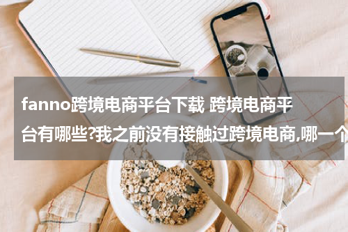 fanno跨境电商平台下载 跨境电商平台有哪些?我之前没有接触过跨境电商,哪一个平台是更加适合我的呢? 这种类型的?